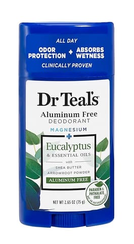Dr Teal’S Deo Eucalyptus Almnum Free 75G