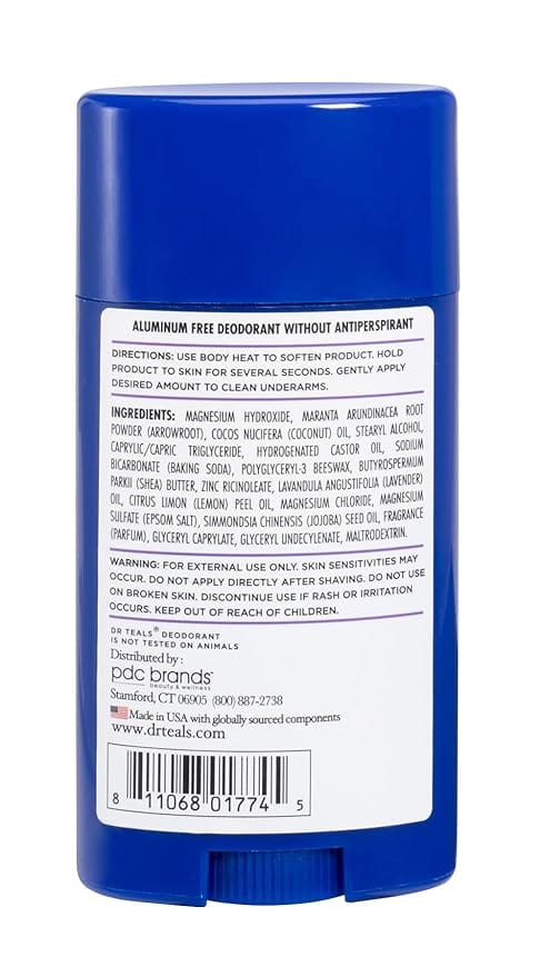 Dr Teal’S Deo Vanilla & Lavndr 75G