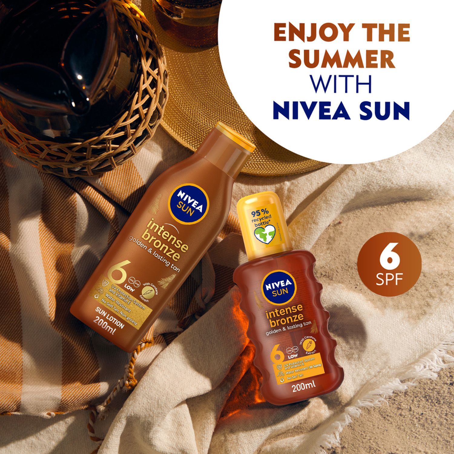 Sun Tanning Oil Spray Spf 6-200Ml