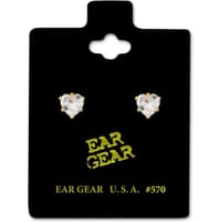 Gold Earring  5*5mm Model 570