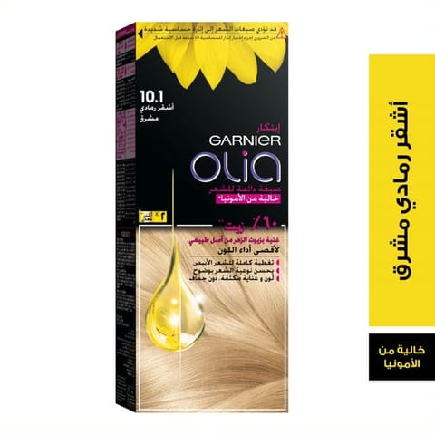 Olia, 4.0 Dark Brown, No Ammonia Permanent Haircolor, with 60% Oils