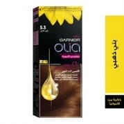 غارنييه أوليا، 5.3 بني ذهبي، صبغة دائمة للشعر مع ٦٠٪ زيت