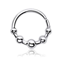 Ear Piercing ET01 Silver TragusSize 1.2x10x5mm