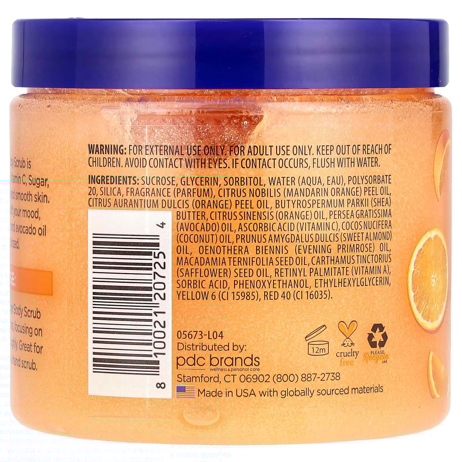 Dr Teal’S Shea Sugar Scrub Vitmin C 538G