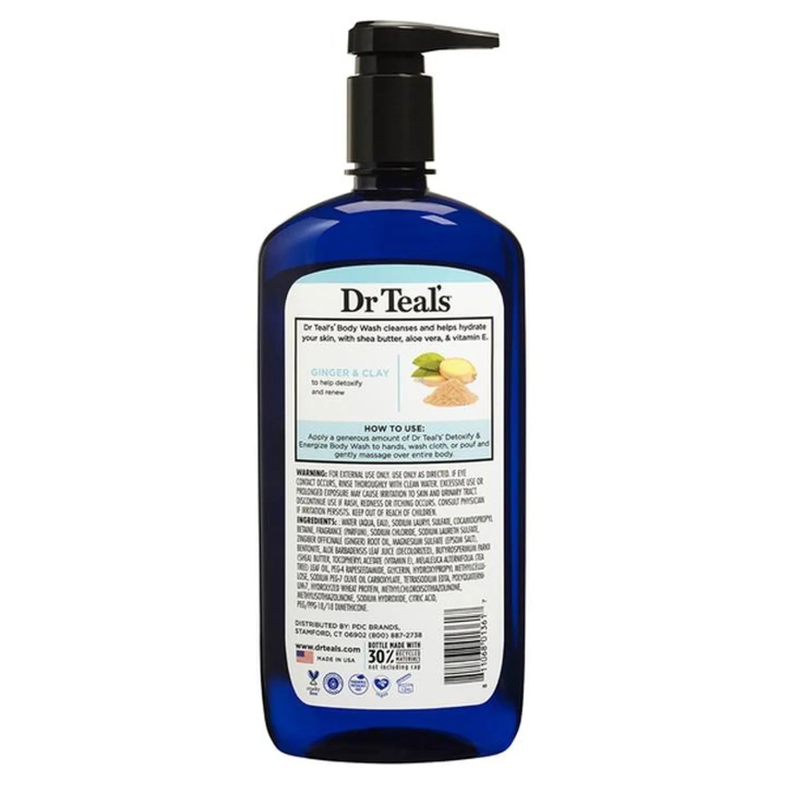 Dr Teal’S Wash Clay Detox 710Ml
