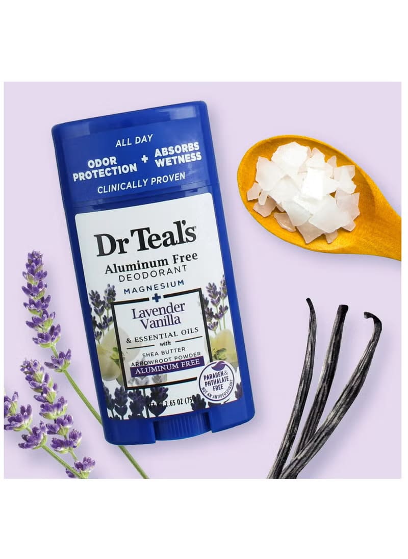 Dr Teal’S Deo Vanilla & Lavndr 75G