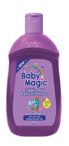 Baby Magic Baby Shampoo 450ml Healthy Smooth Hair