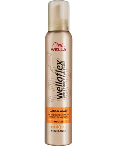 Wfx   Waves Strong Hold Mousse  200 Ml