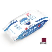 White Bear Cleanser Wipes 40 Pcs