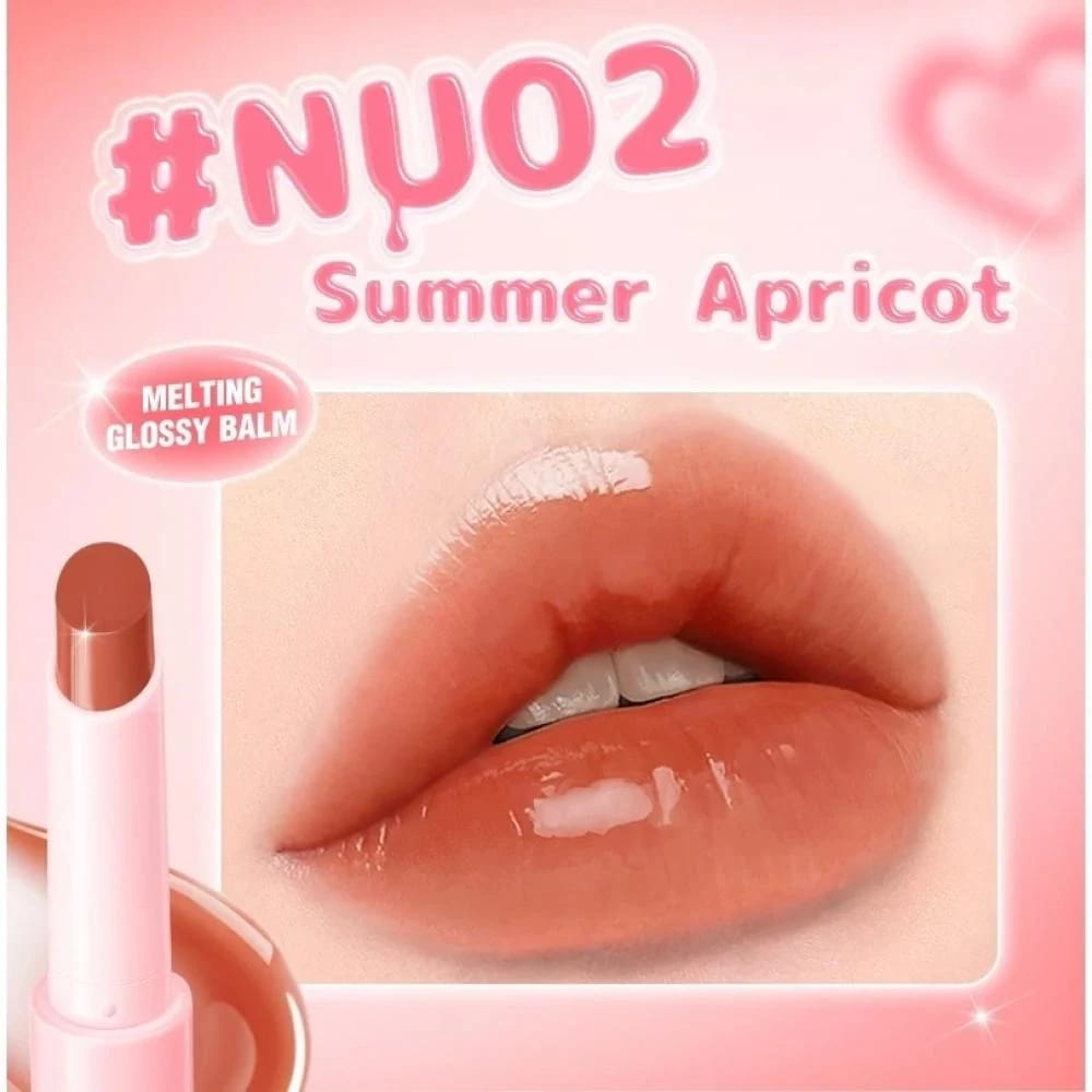 Pink Flash Shiny Balm NU02 Summer Apricot