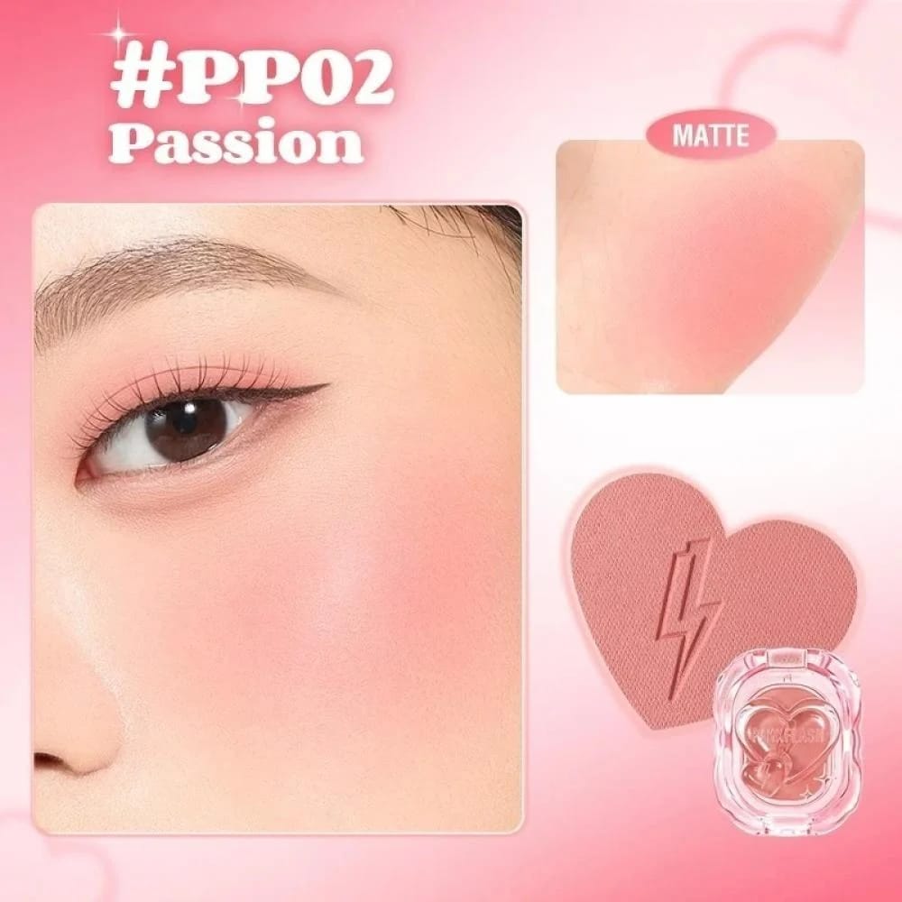Pink Flash Blush PP02 Passion ( Matte )