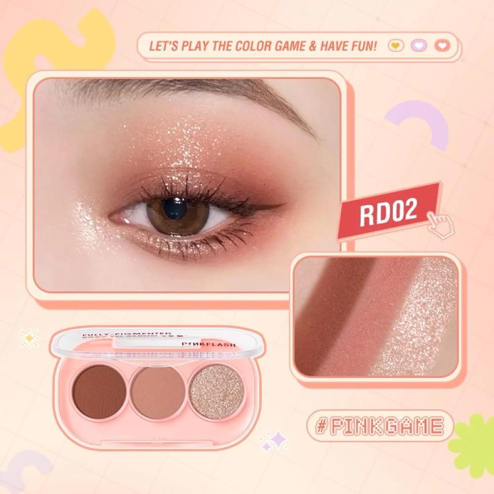 Pink Flash Eyeshadow Palette RD02