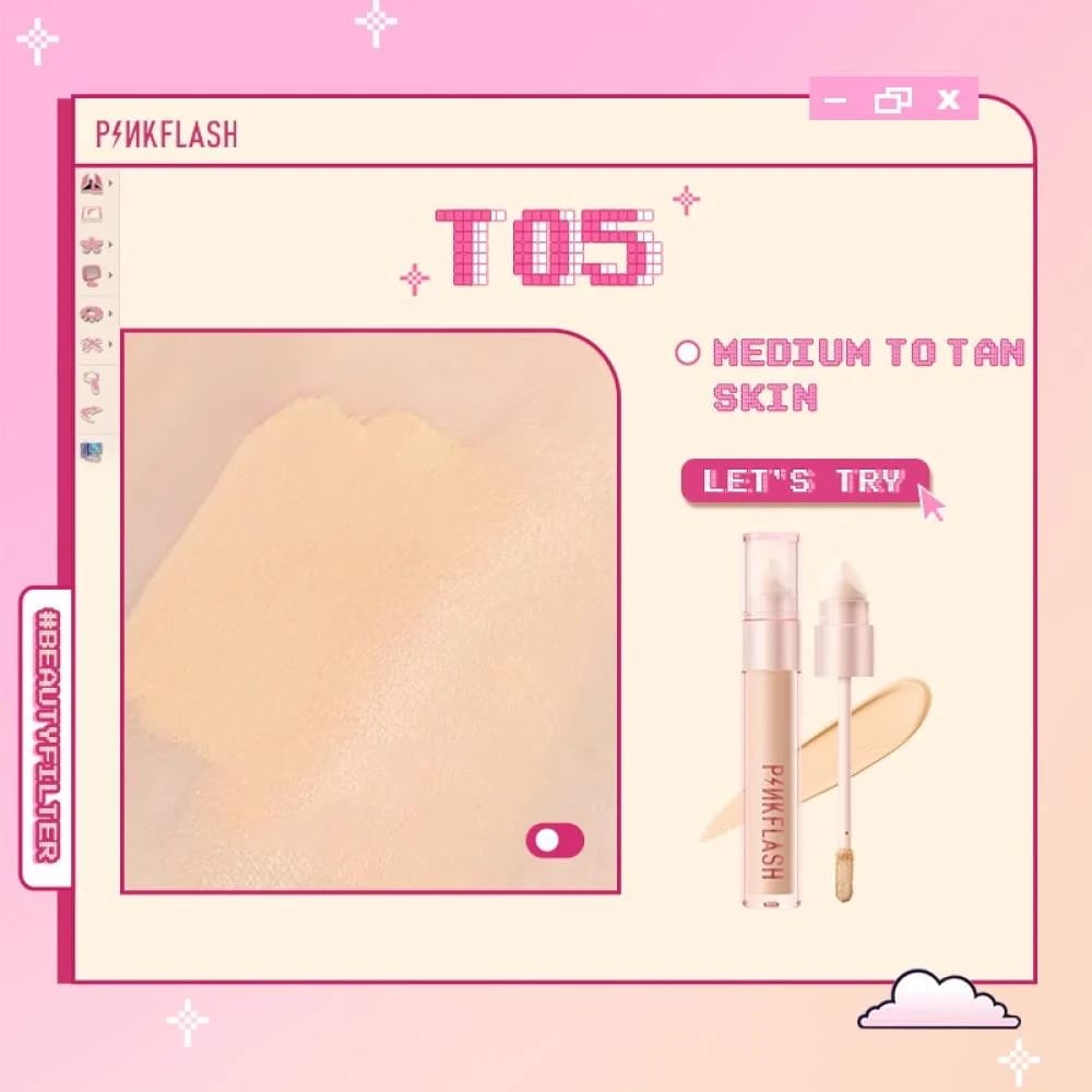 Pink Flash Long-Lasting Matte Concealer T05