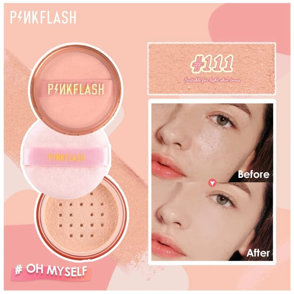 Pink Flash Translucent Loose Powder 111
