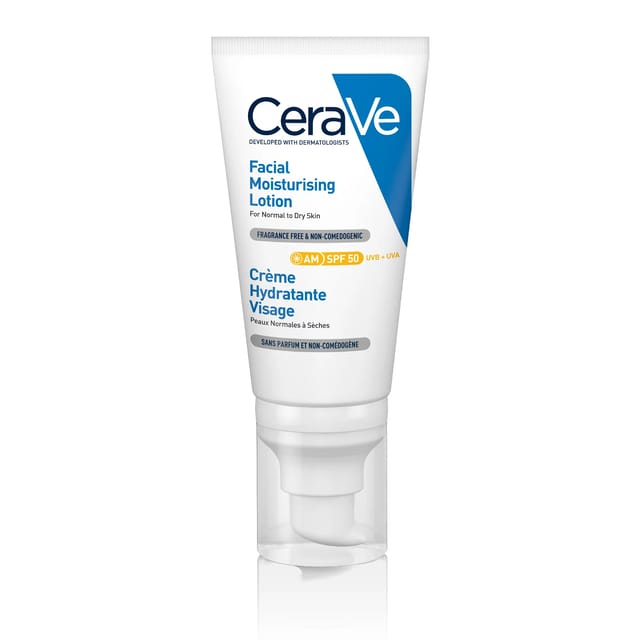 Cerave AM Facial Moist Lotion with SPF50