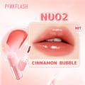 Pink Flash Lip Gloss NU02 Cinnamon Bubble