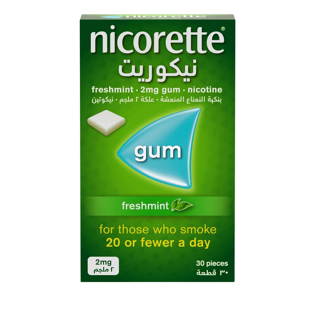 NICORETTE GUM FRSHMNT 2MG