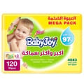 Baby joy thick wet wipes, bundle 3x40 w