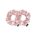 La Belle Hair silk Scrunchies Pink 2Pcs