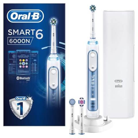 Cross Action Replacement Electric Toothbrush Heads Pack
