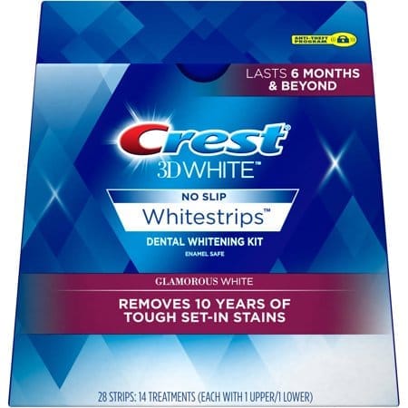 Crest 3D Whitestrips Glamorous White 28s