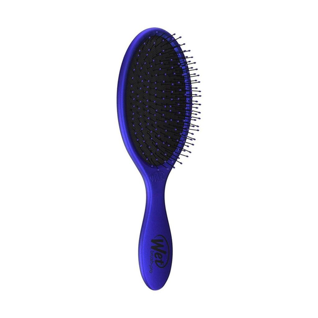 Wet Hair Brush Metallic Azure