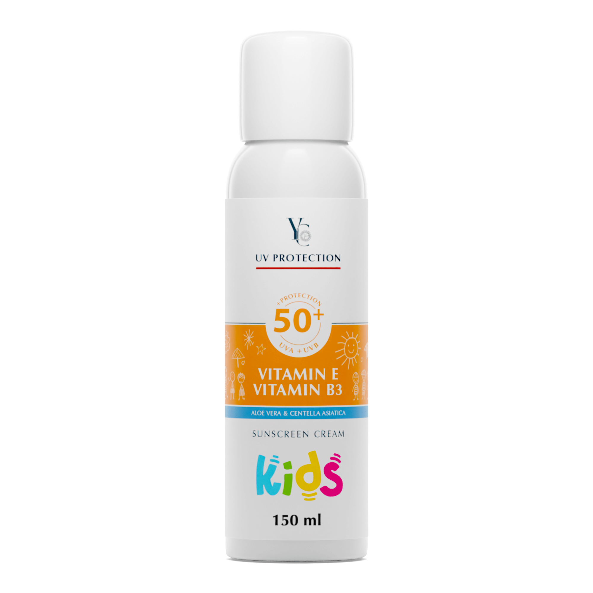 YC sunscreen spray UV 50+ 150 ml KIDS