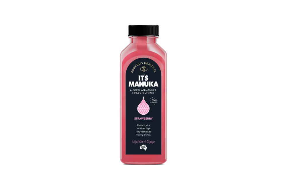 Its Manuka Honey Water Strawberry 350Ml