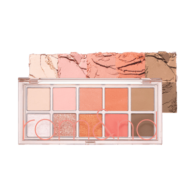 Rom&nd eyeshadow set -08PEACH DAHLIA