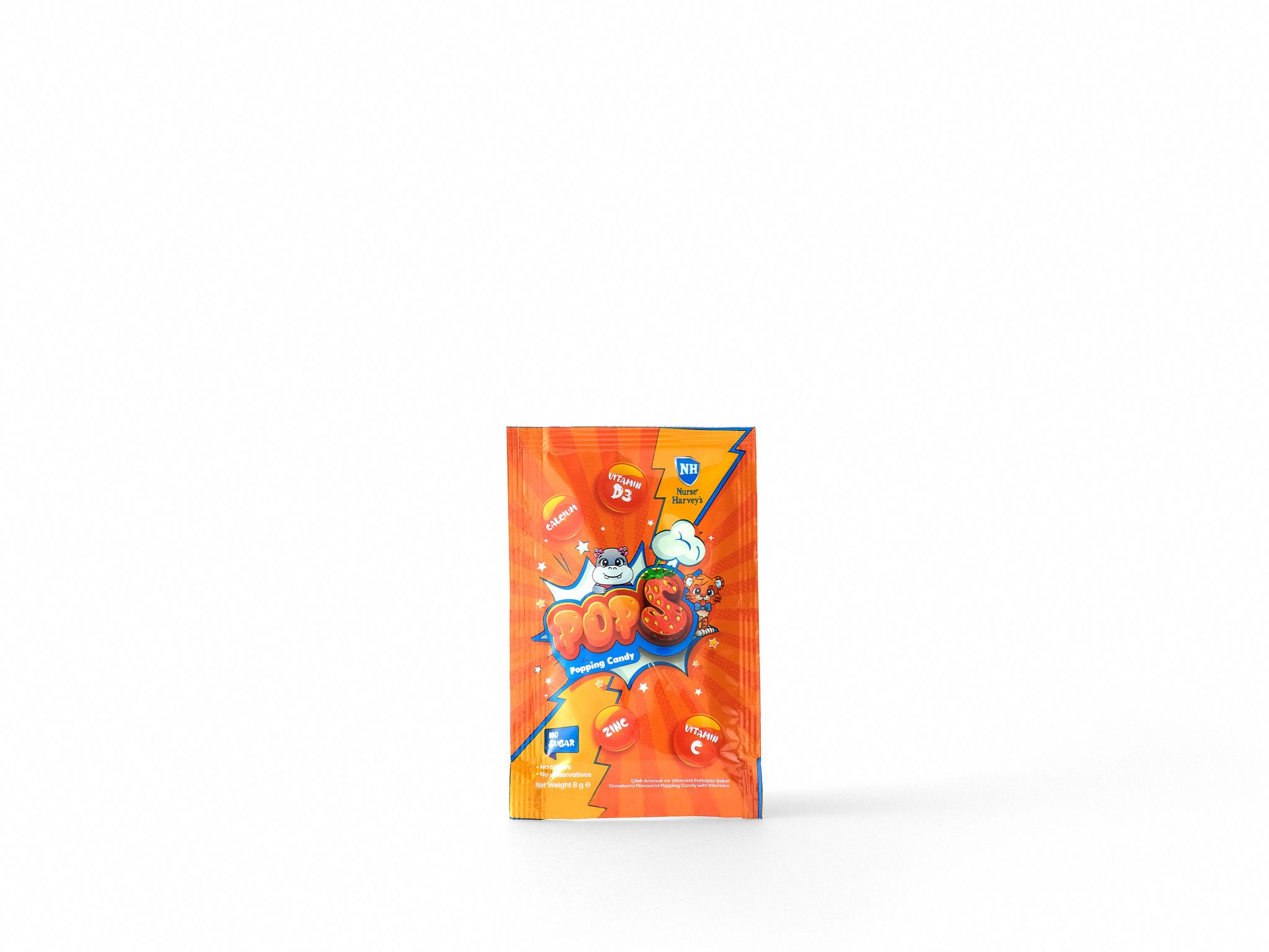 NH Pops Popping Candy With Vitamins