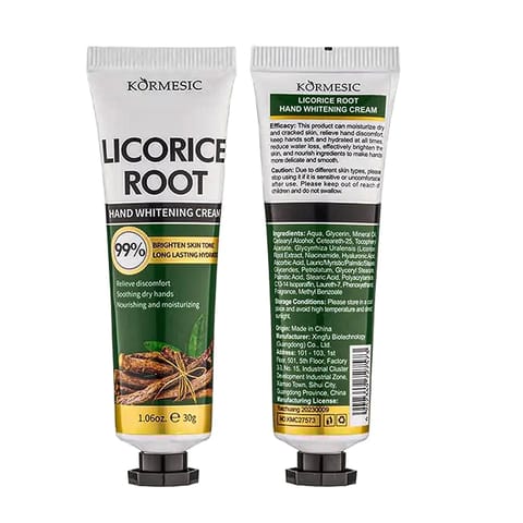 Kormesic licorice root hand cream 30 g