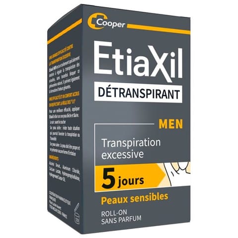 Etiaxil Roll-On Antip Men Sens Skin 15Ml