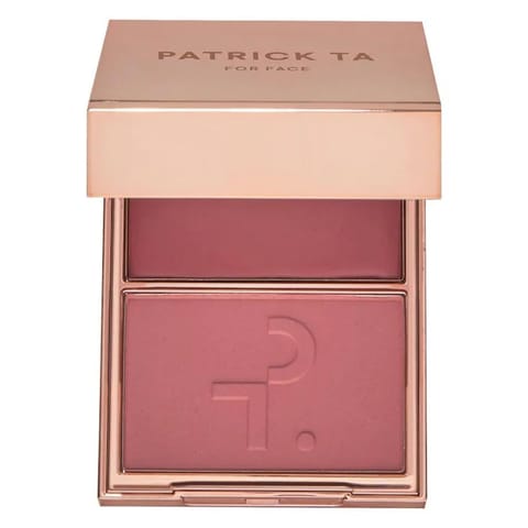 Patrick Ta Crème&Powder Blush-Cool Rose