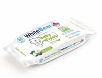White Bear Baby Wipes Natural 20 Pcs