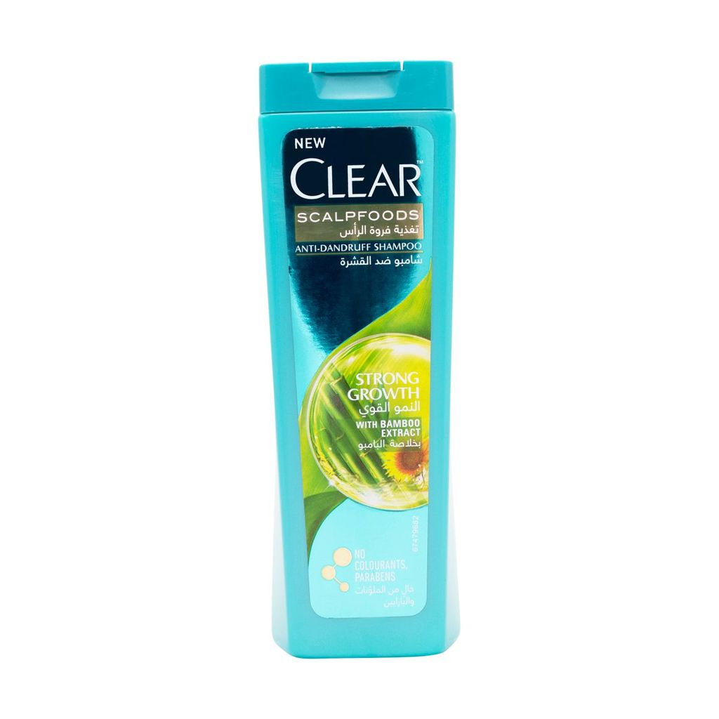 Clear Sham AD Strong Growth Bamboo 200ml