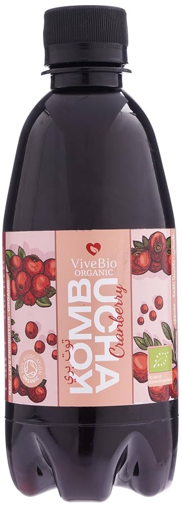 Vivebio Org Kombucha Cranberry 330Ml