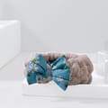 Reefi Hair Cap  flowered edges Pink