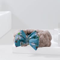 Reefi Hair Cap  flowered edges Pink