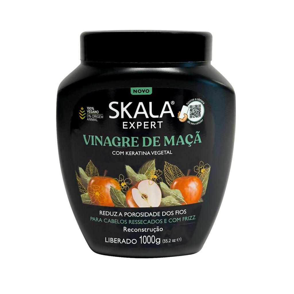 Skala Expert Apple Cider Vinegar Moisturizing Cream for Dry & Curly Hair 1000 g