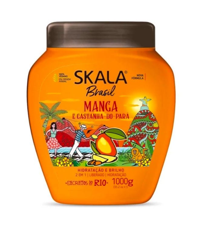 Skala Expert Nourishing and Moisturizing Hair Cream with Mango, Shea Butter and Walnut 1000 g