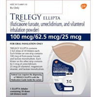 Trelegy Ellipta 100/62.5/25Mcg