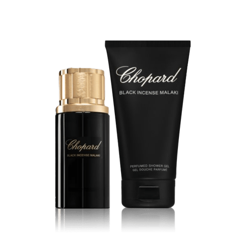 Chopard Black Incense Malaki Unisex Set Eau De Parfum 80ml,Prfm Shower Gel 150ml