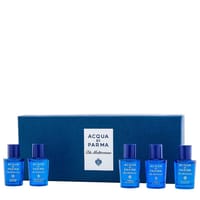 Acqua Di Parma Blu Mediterraneo (Arancia Di Capri‚ Bergamotto Di Calabria‚Fico Di Amalfi‚Mirto Di Panarea‚Mandorlo Di Sicilia) Unisex Mini Set Eau De Toilette 5X5Ml