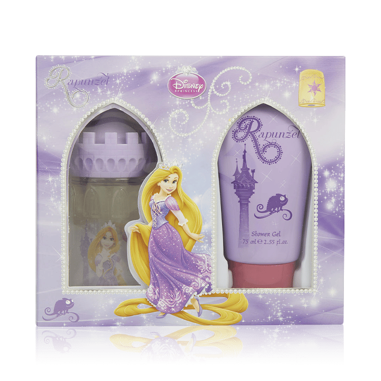 Disney Princess Rapunzel For Women Set Eau De Toilette 100ml, Shower Gel 75ml