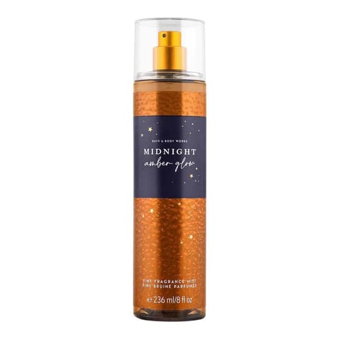 Bath & Body Works Midnight Amber Glow For Women Fine Fragrance Mist 236ml