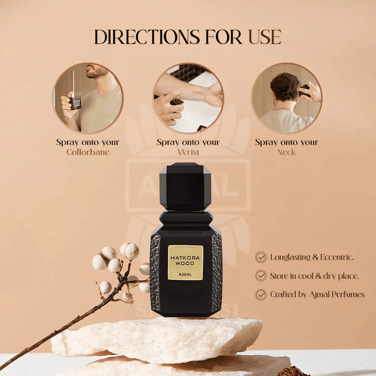 Ajmal Hatkora Wood Unisex Eau De Parfum 100ml