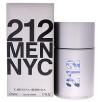 Carolina Herrera 212 Men For Men Eau De Toilette 50ml