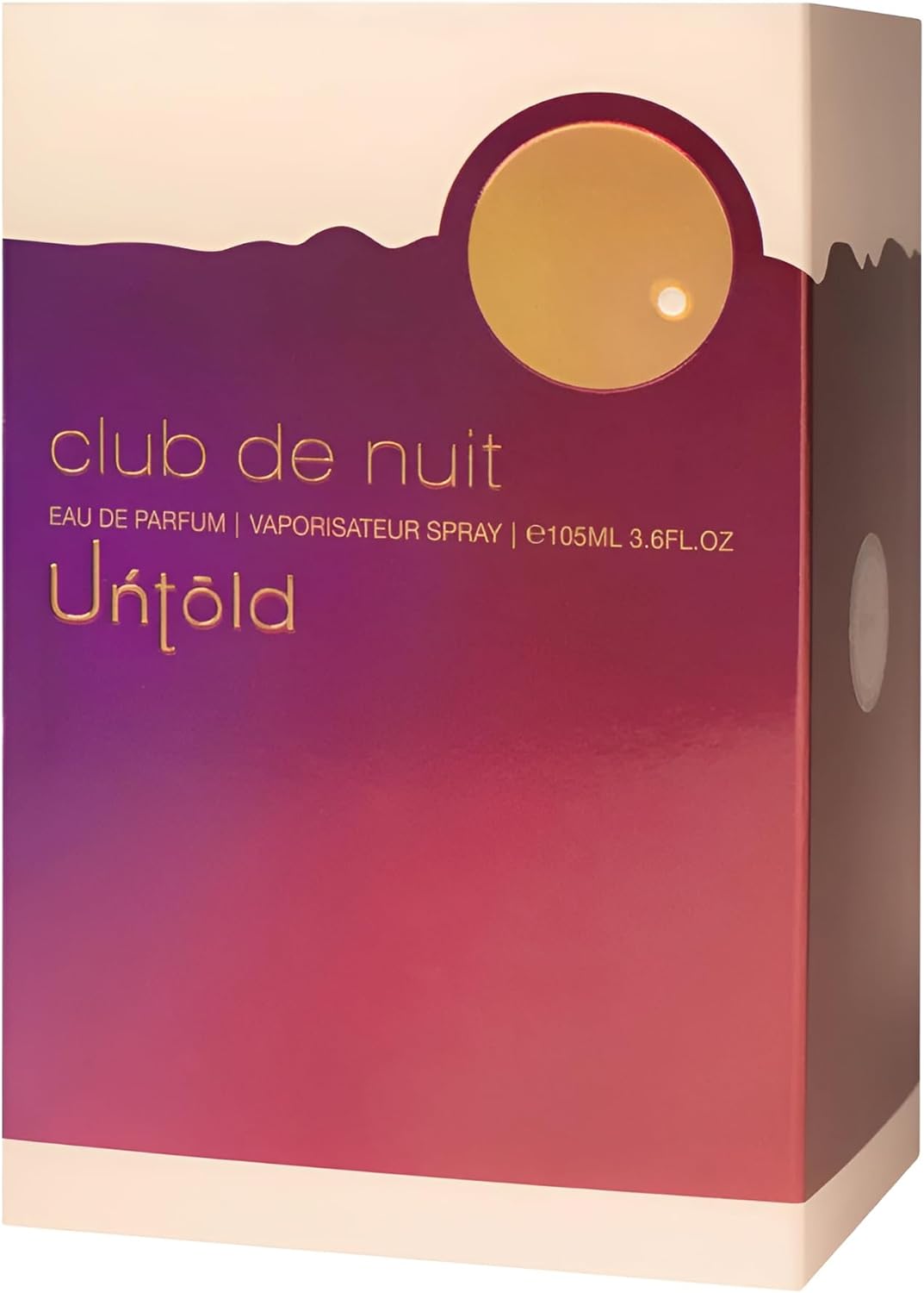 Armaf Club De Nuit Untold Unisex Eau De Parfum 105ml
