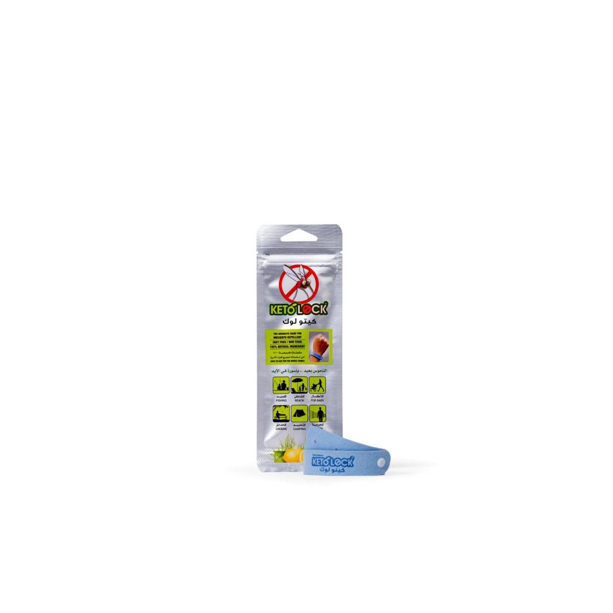 Ketolock Mosquito Repellent Band 1 Pcs1x6x24 PCs