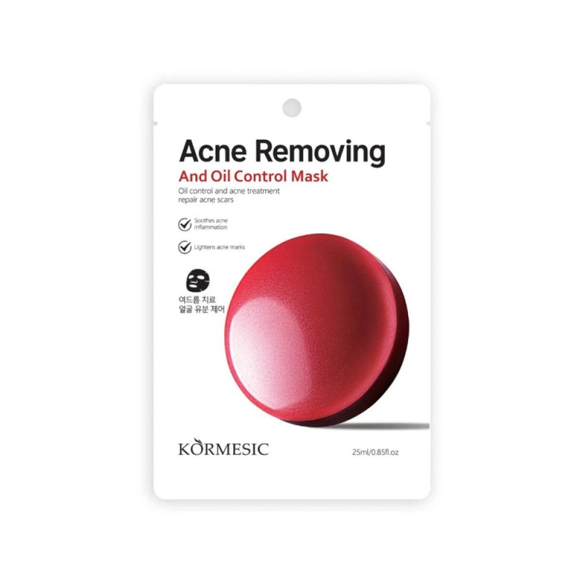 Kormesic oil control facial mask 25 ml